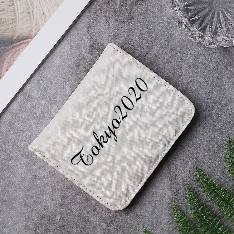 PU Leather Multi-Card Short Bifold Wallet