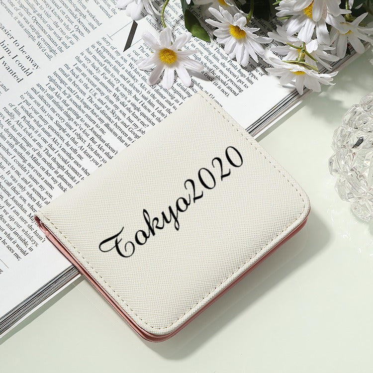 PU Leather Multi-Card Short Bifold Wallet